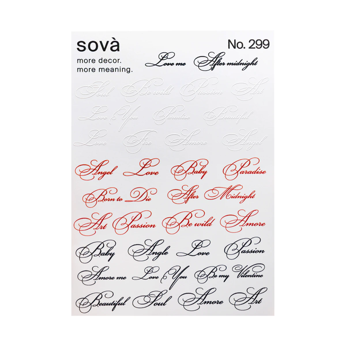 Слайдер-дизайн SOVA DECOR C299