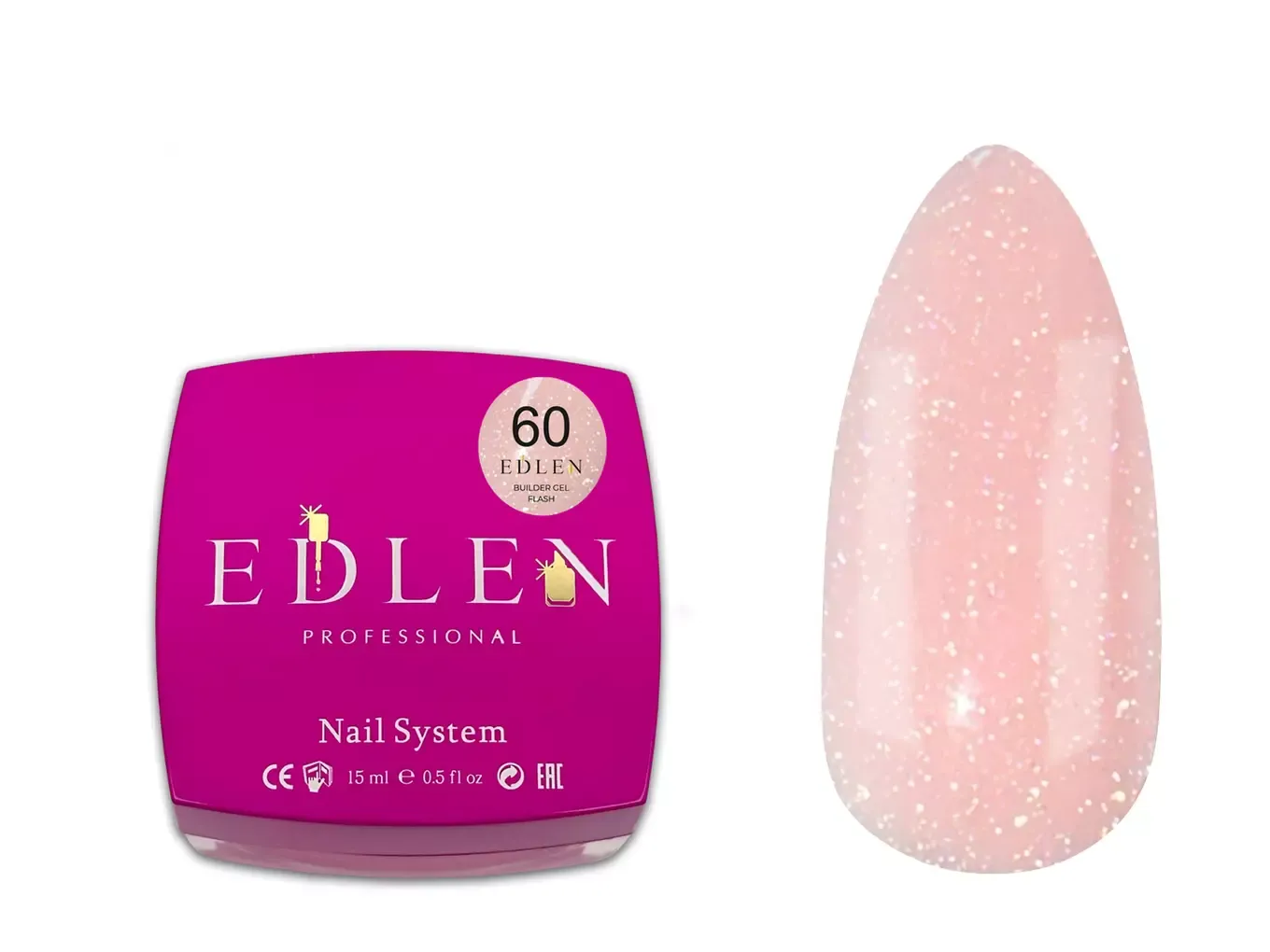 Edlen Builder Gel Flash №60, 30 мл