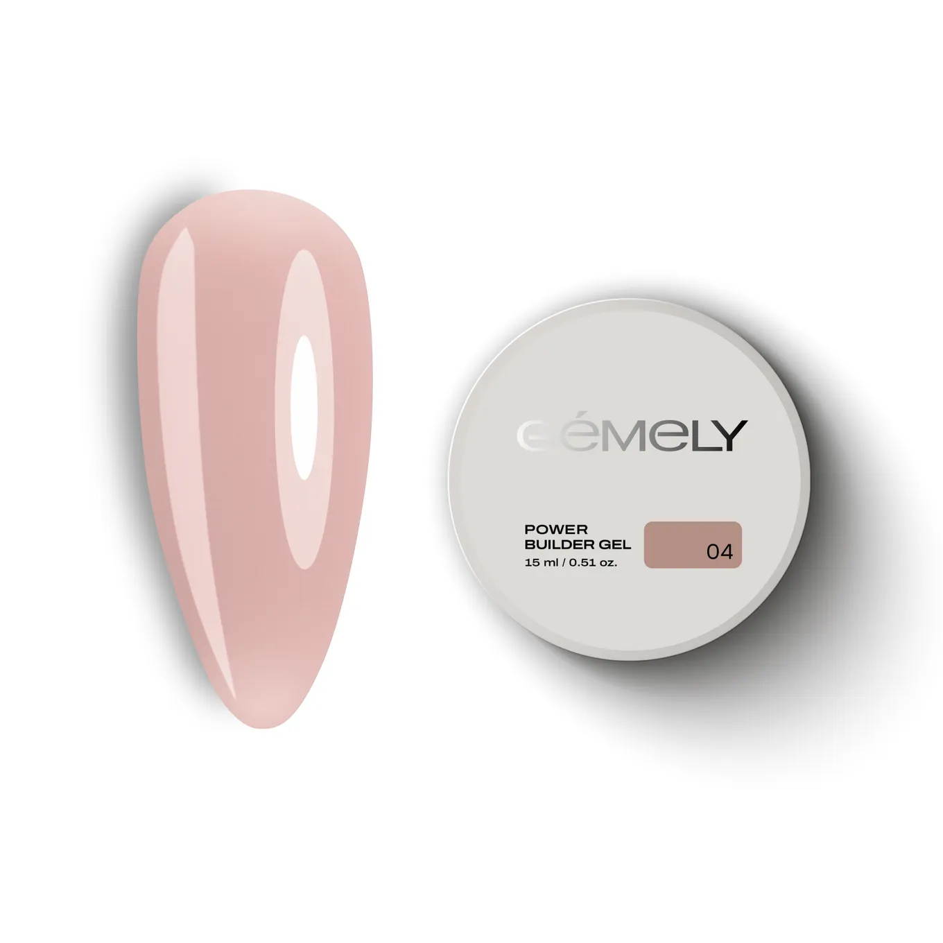 Гель GÉMELY ex GA&MA Power Builder Gel №004, 15 мл