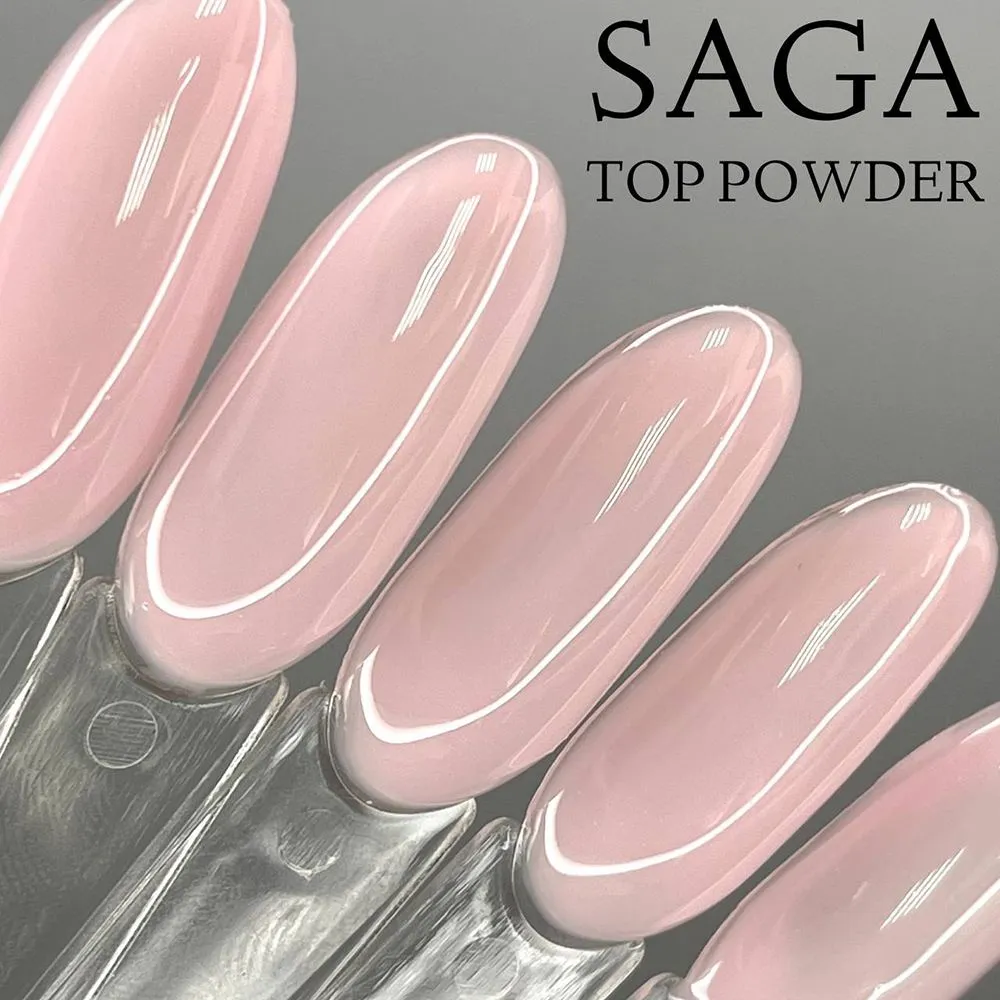Toп Saga Professional Powder розовый, 8 мл