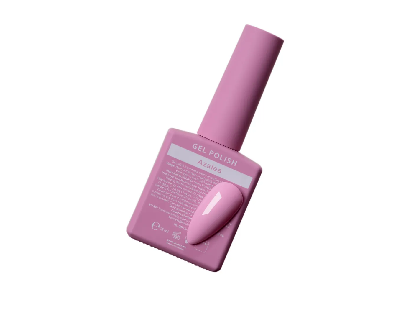 Гель-лак HEYLOVE gel polish, Azalea, 15 мл