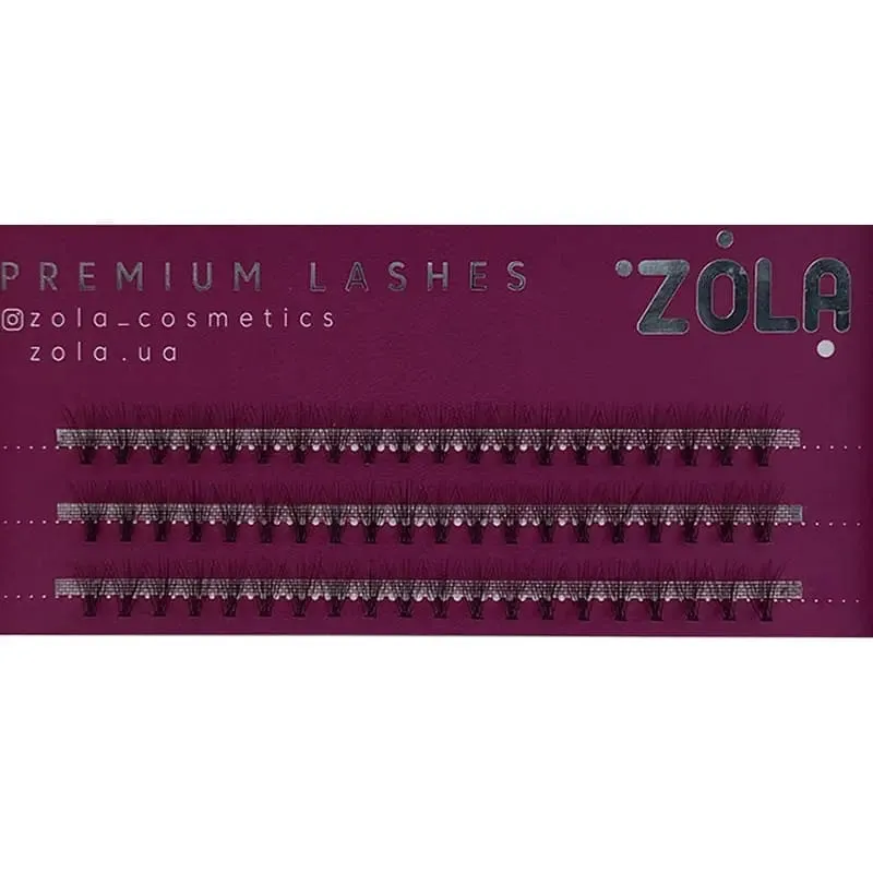 Вії-пучки ZOLA 10D (9mm)