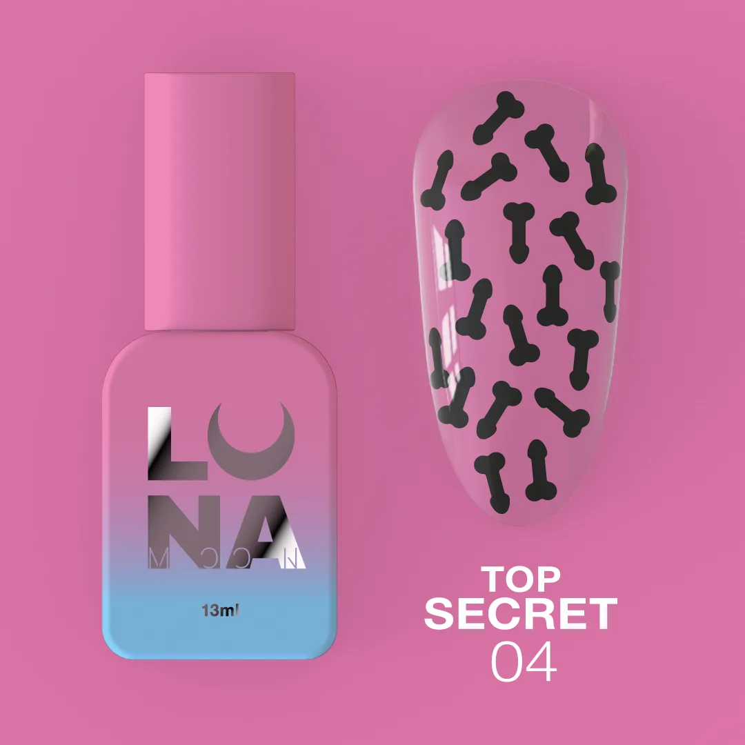 Топ для гель-лака LUNA Secret №4, 13 мл