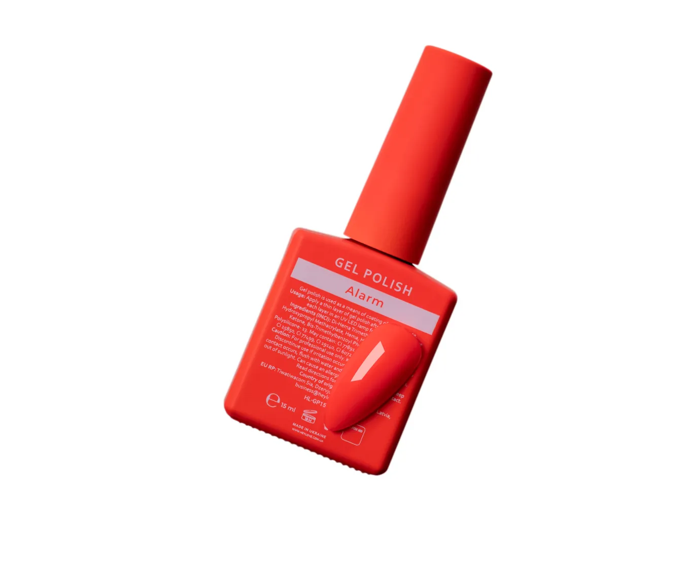 Гель-лак HEYLOVE gel polish, Alarm, 15 мл