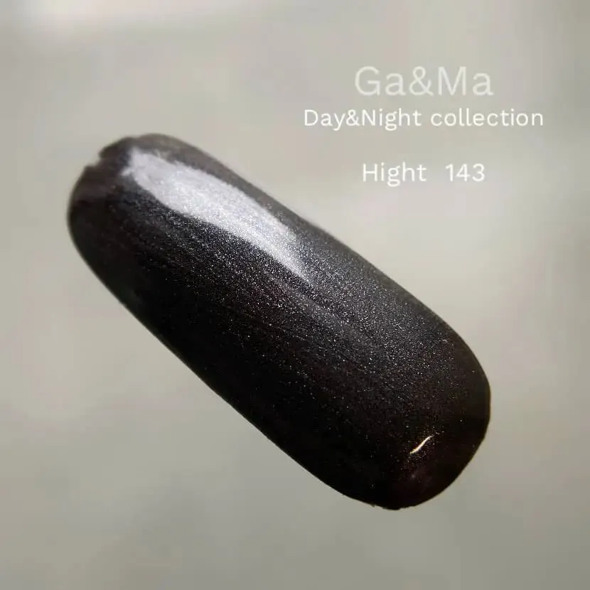Гель-лак GÉMELY ex GA&MA №143, Day&Night, night, 10 мл