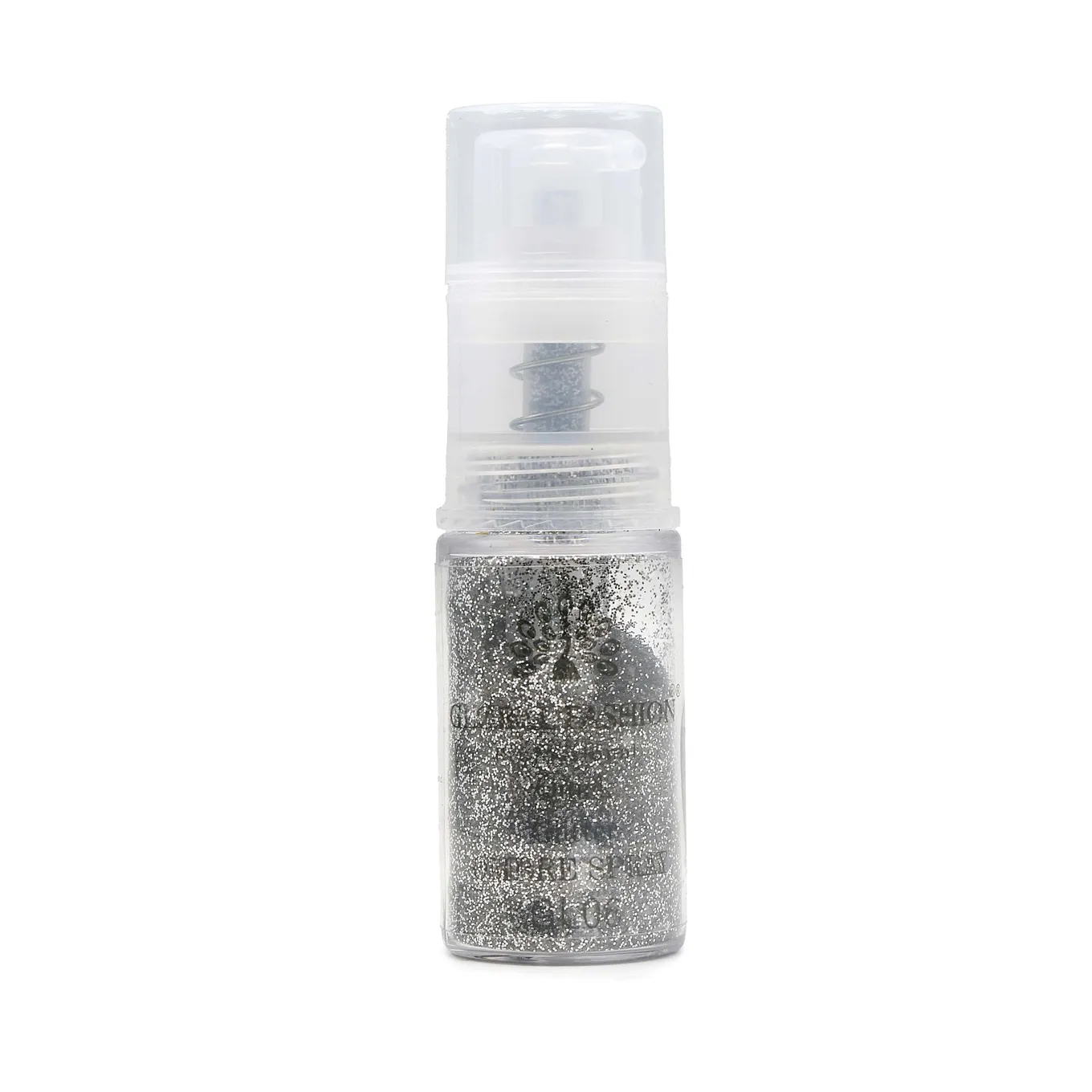 Сухий спрей для градієнта Global Fashion Ombre Spray GLITTER, №6, чорний, 10 г (GL)