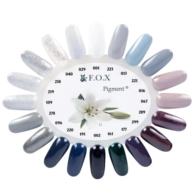 F.O.X gel-polish gold Pigment 289, 6 ml