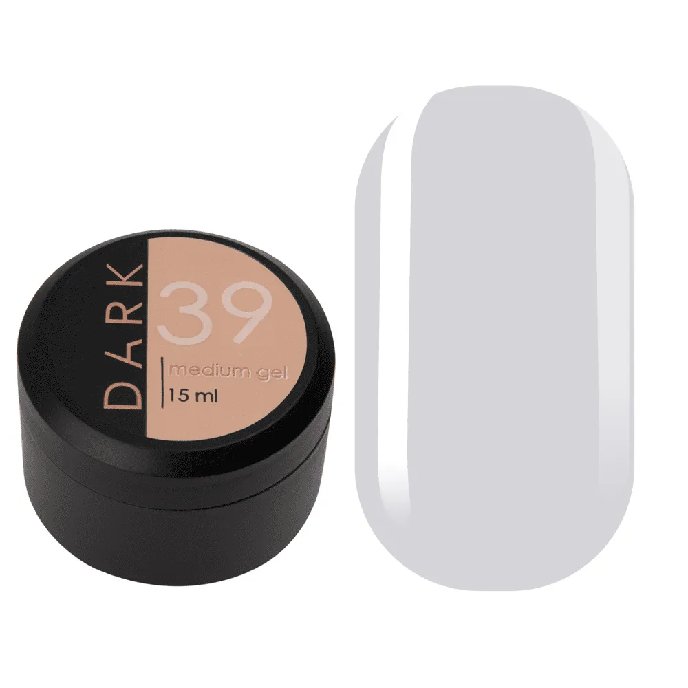 DARK Medium Gel №39, 15 мл, без пензлика