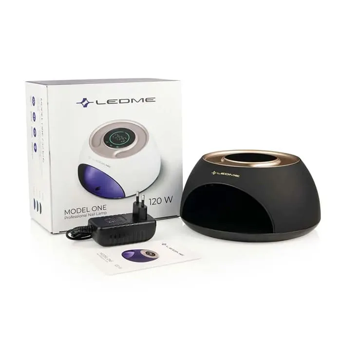 Лампа для маникюра LEDME ONE BLACK 120W