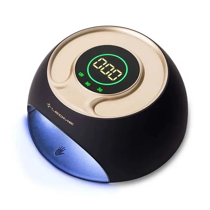 Лампа для маникюра LEDME ONE BLACK 120W