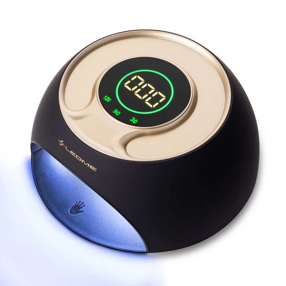 Лампа для манікюру LEDME ONE BLACK 120W