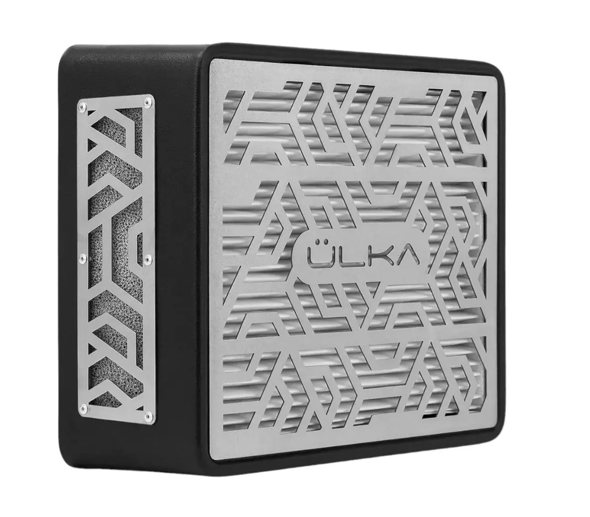 Переносна витяжка для манікюру та педикюру з фільтром Ulka Premium, чорна