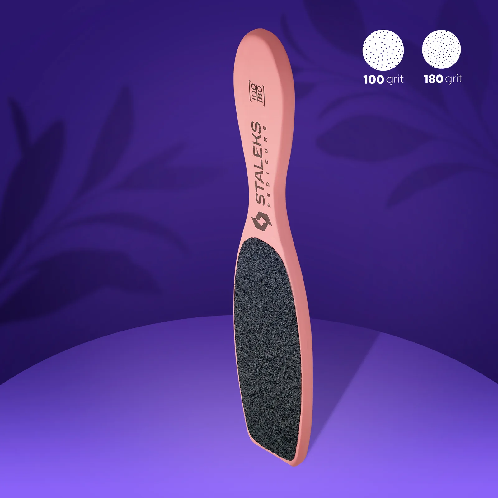 Тертка для стоп, Staleks Beauty&Care 20/3, дерево, 100/180 grit