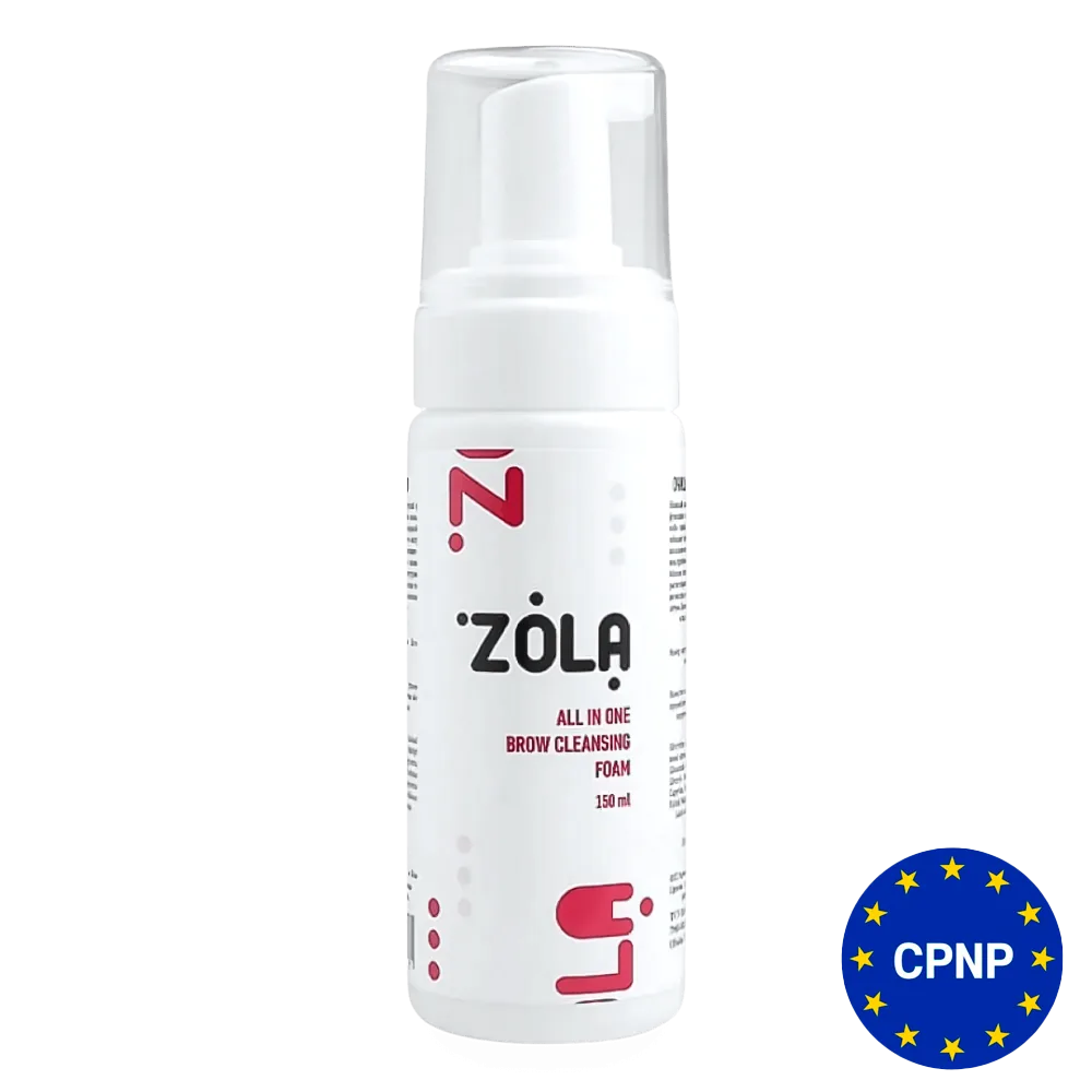 Пена для бровей ZOLA очищающая, 150 мл