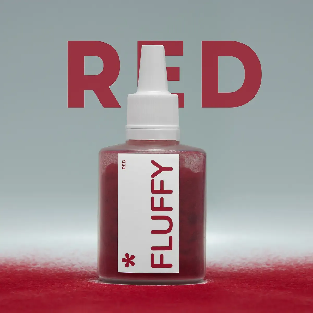 Easy Оксамитова пудра Fluffy, Red