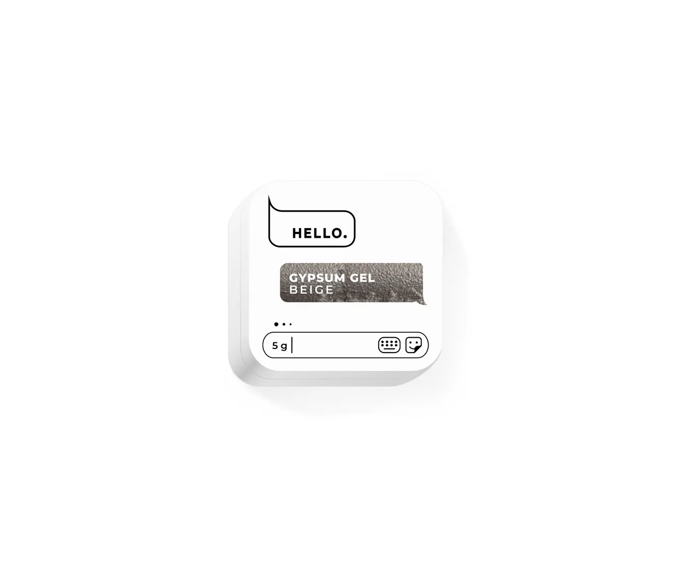 HEYLOVE Gypsum Gel beige, 5 г
