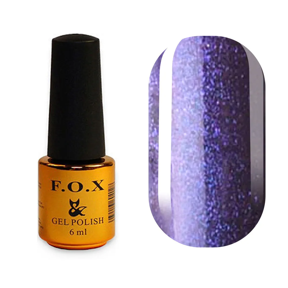 F.O.X gel-polish gold Pigment 027, 6 ml