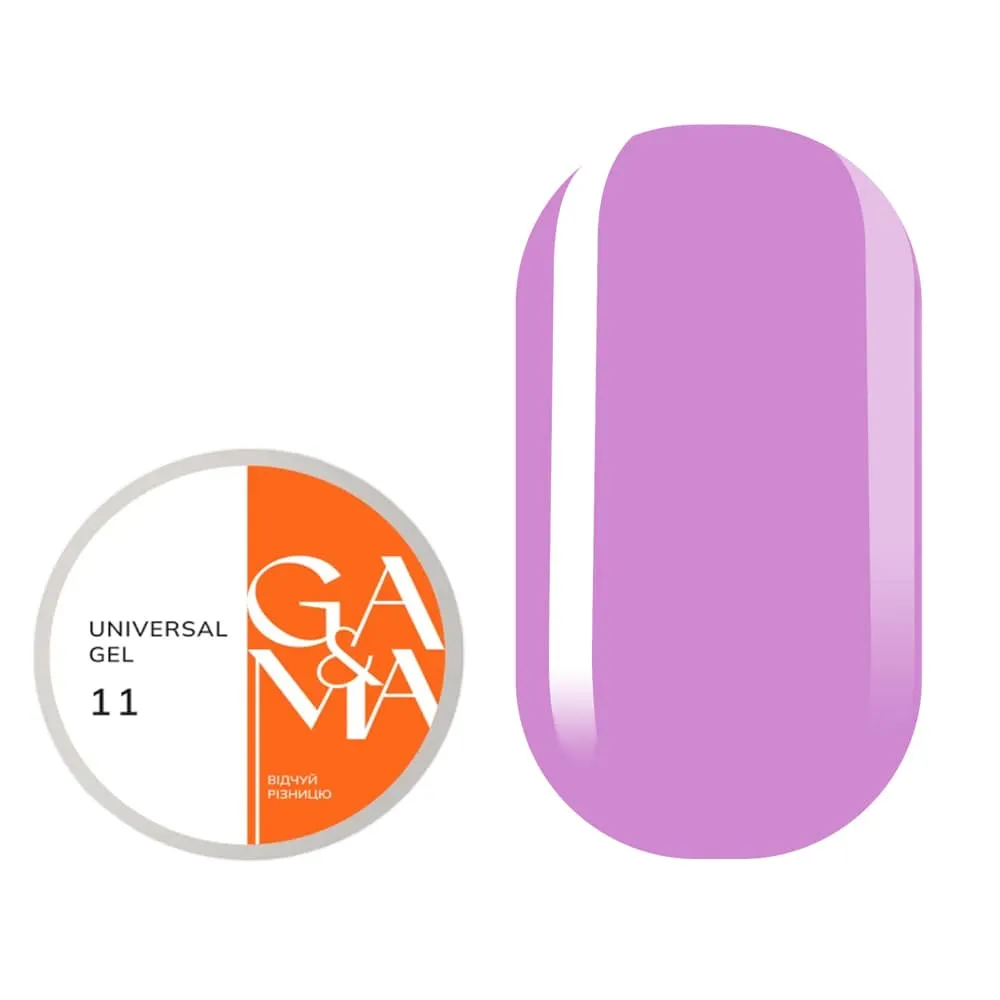 Жидкий гель GÉMELY ex GA&MA Universal gel №11, 15 мл