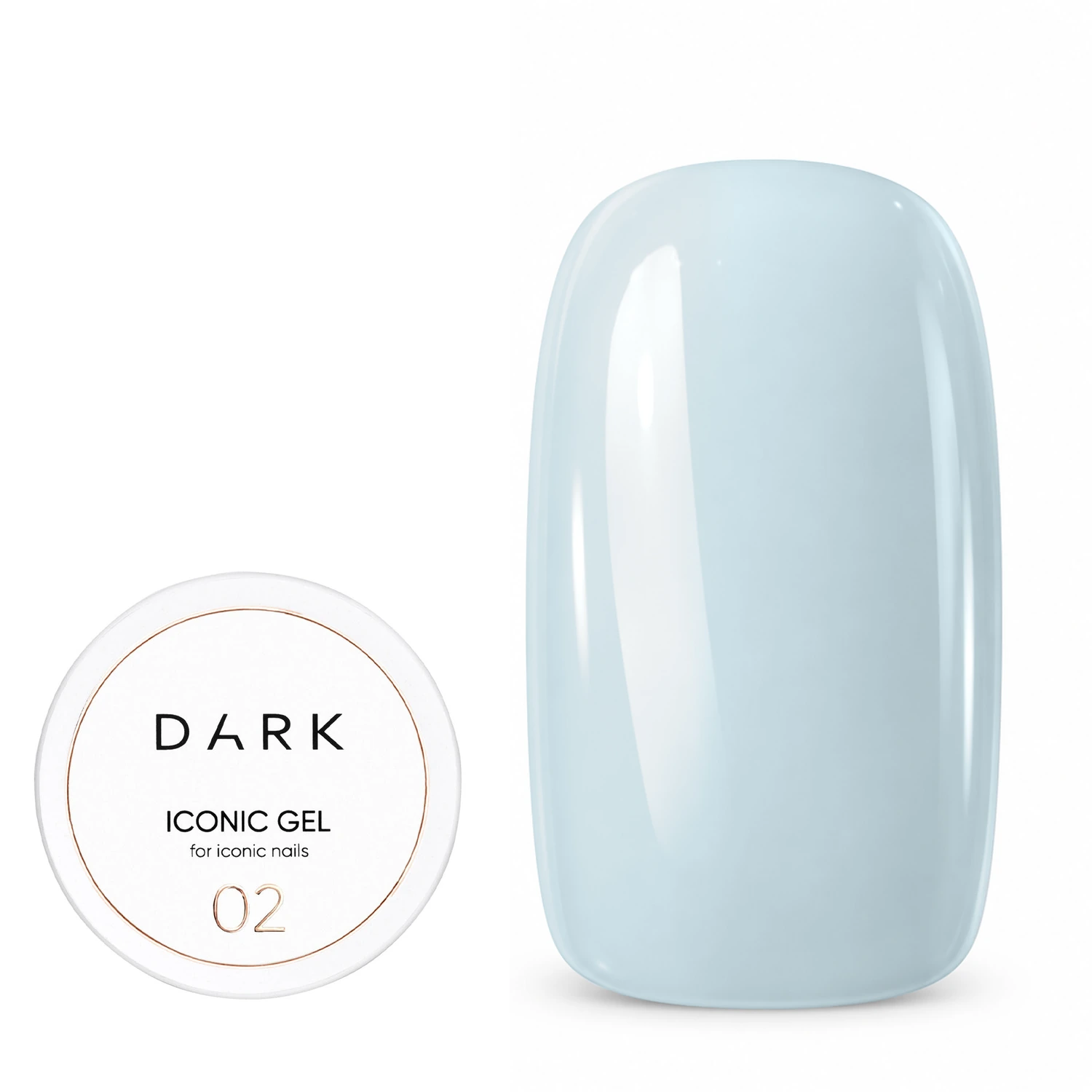Dark Iconic gel 02, 15 мл
