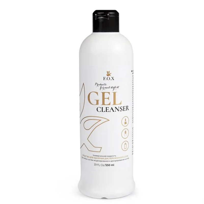 Средство для снятия липкого слоя F.O.X gold Cleanser, 500 мл