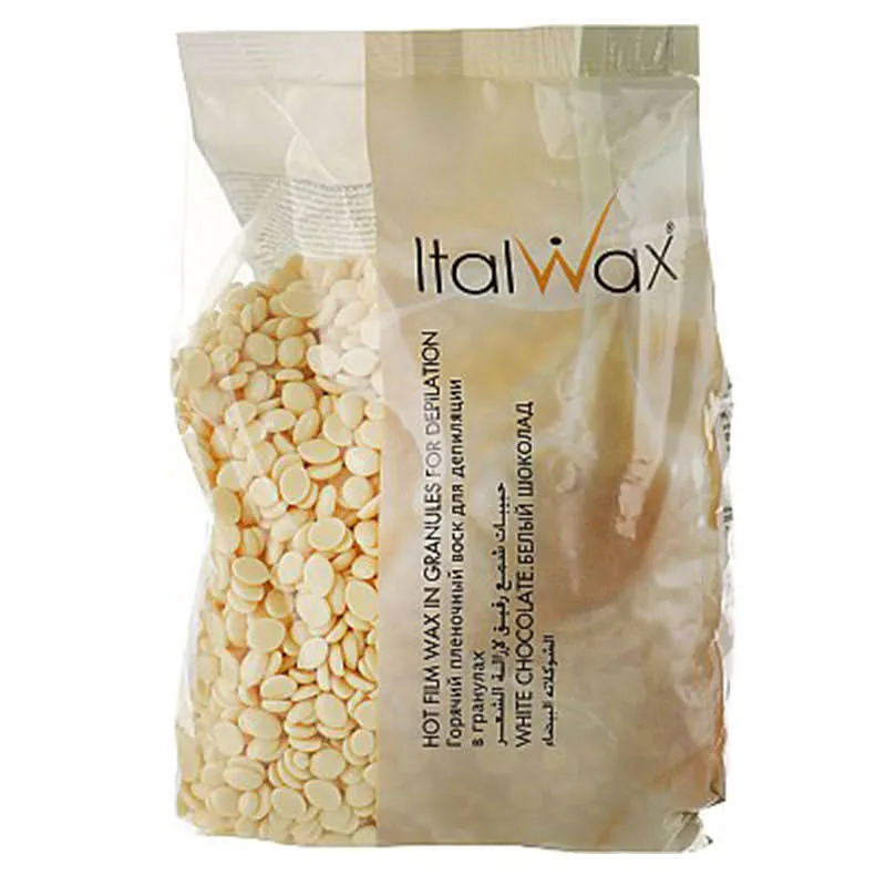 Белый шоколад (бразильский) горячий воск в гранулах ItalWax, 1 кг