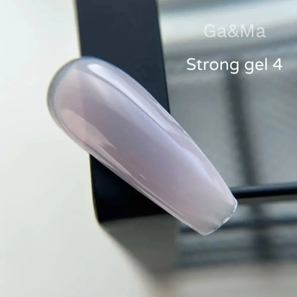 Гель GÉMELY ex GA&MA Strong gel №4 lavender, 30 мл