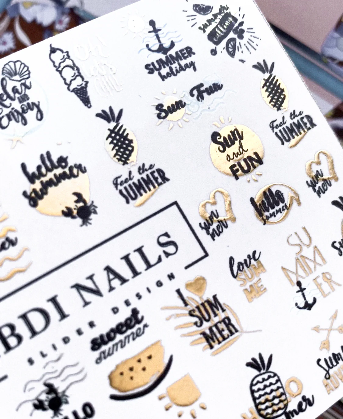 Слайдер-дизайн фольгований IBDI NAILS AIR FOIL 12