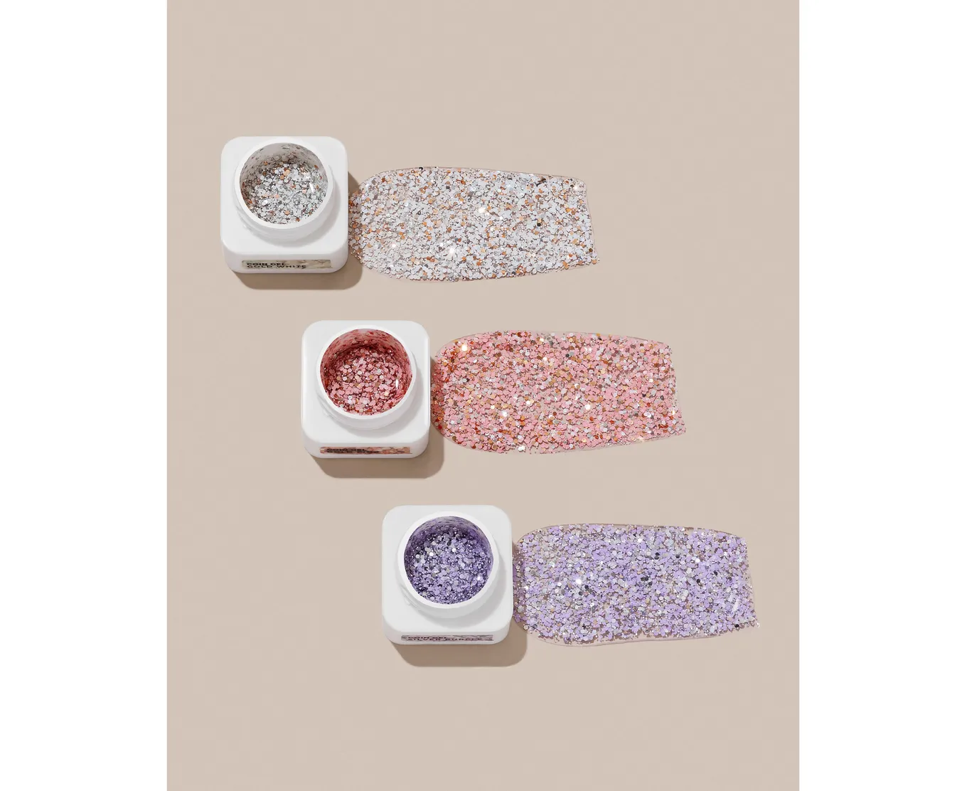 Гель для дизайну HELLO Coin gel Silver Pink, 5 г