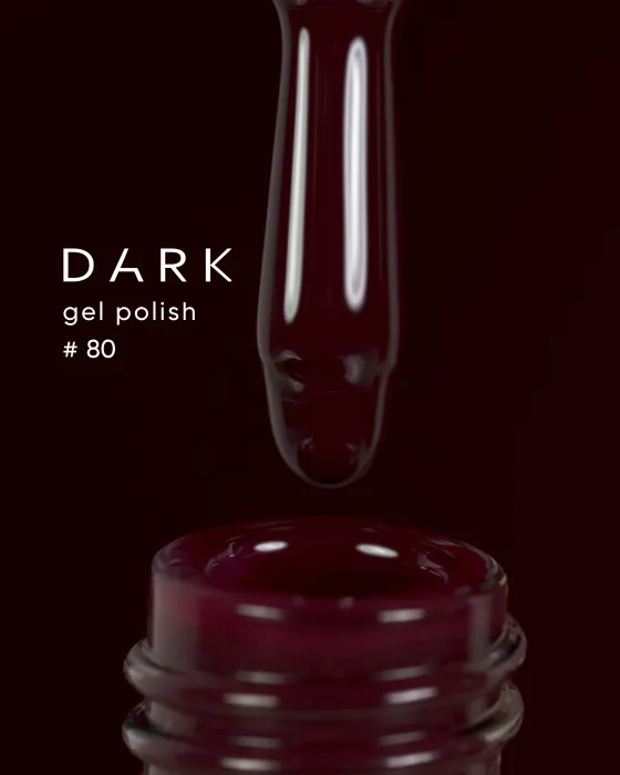 Гель-лак Dark gel polish №80, 6 мл