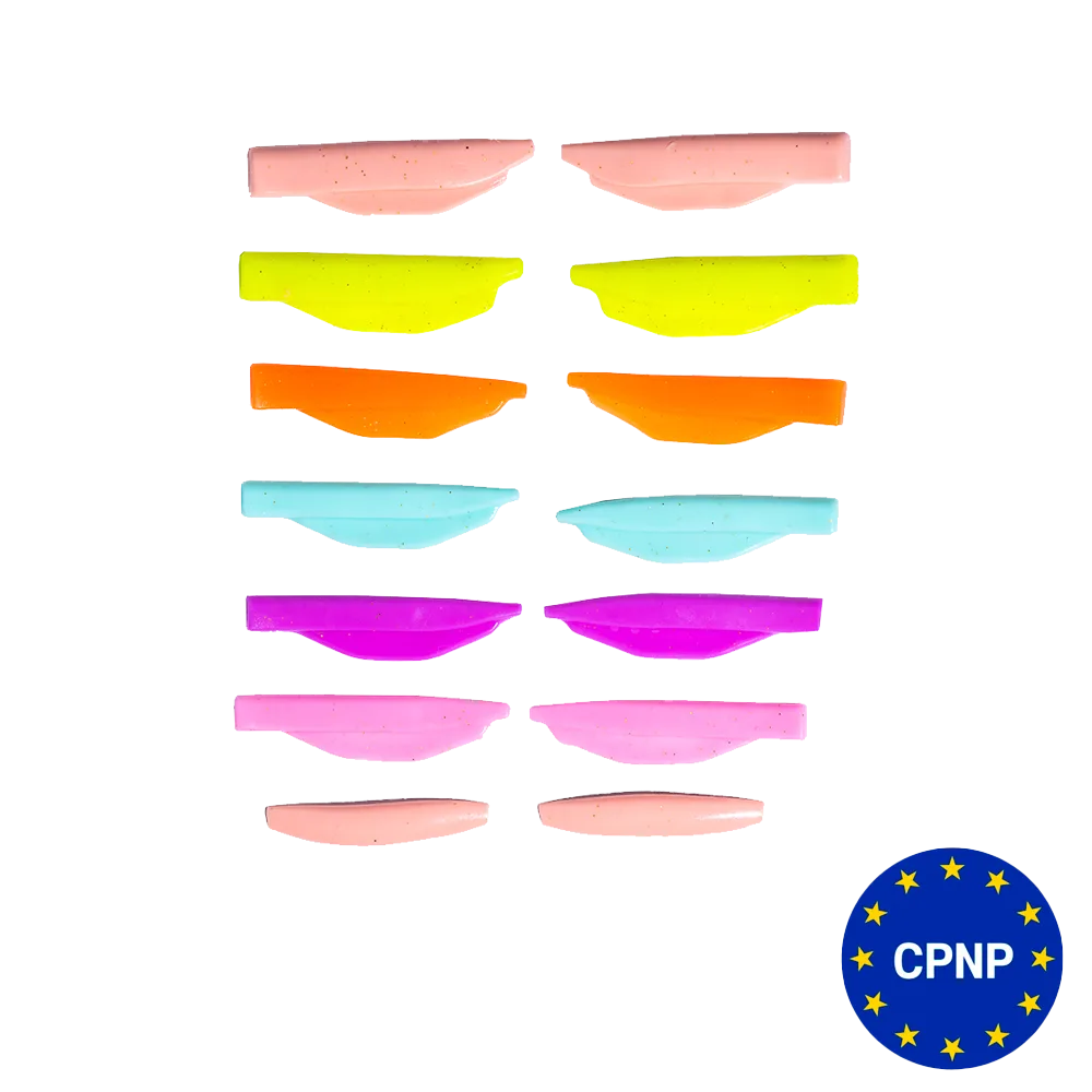 Валики для ламінування ZOLA, Rainbow L-Curl (2S, 2.5M, 3L, 4XL, 4.5XLL)