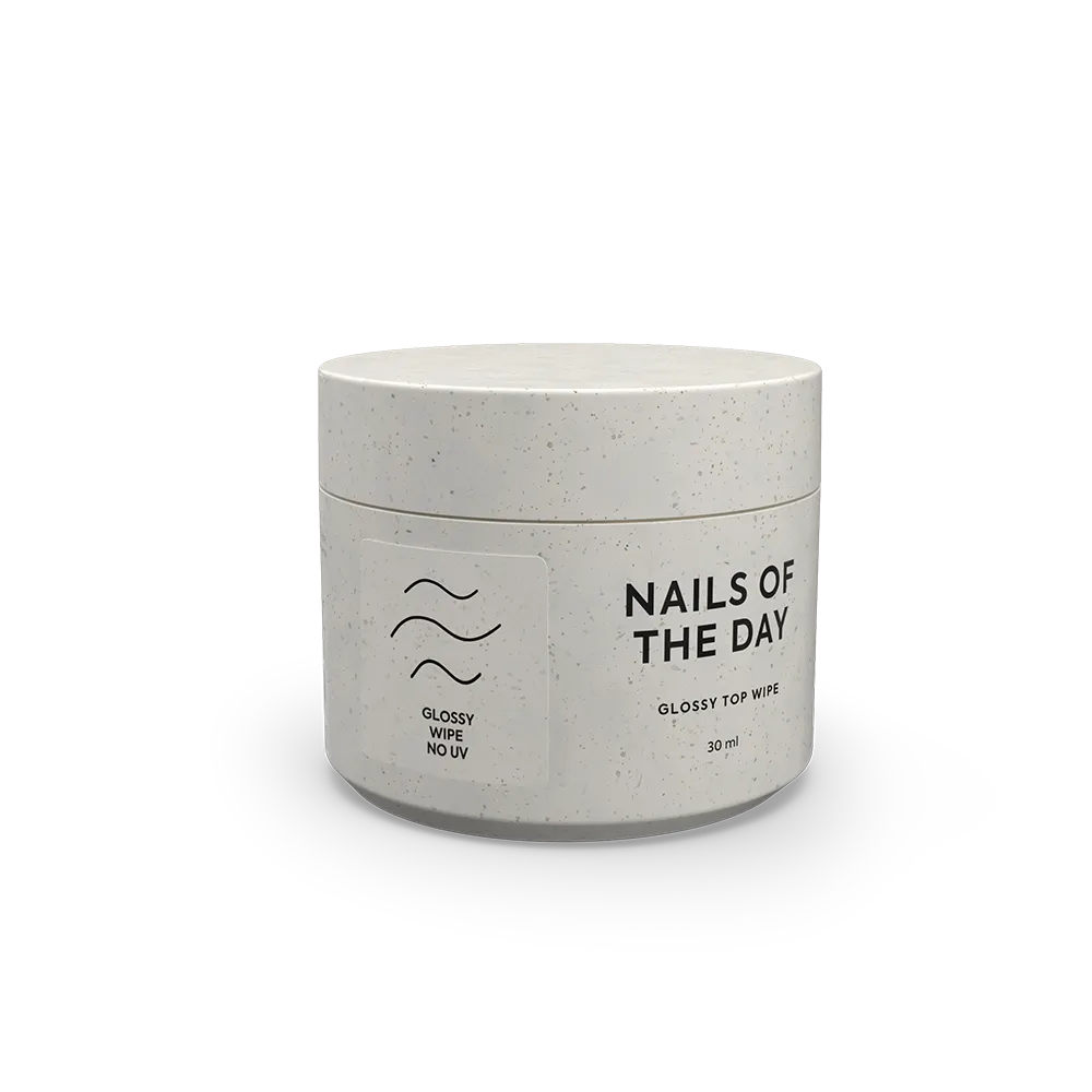 Top NAILSOFTHEDAY Glossy з липким шаром БЕЗ УФ, 10 мл
