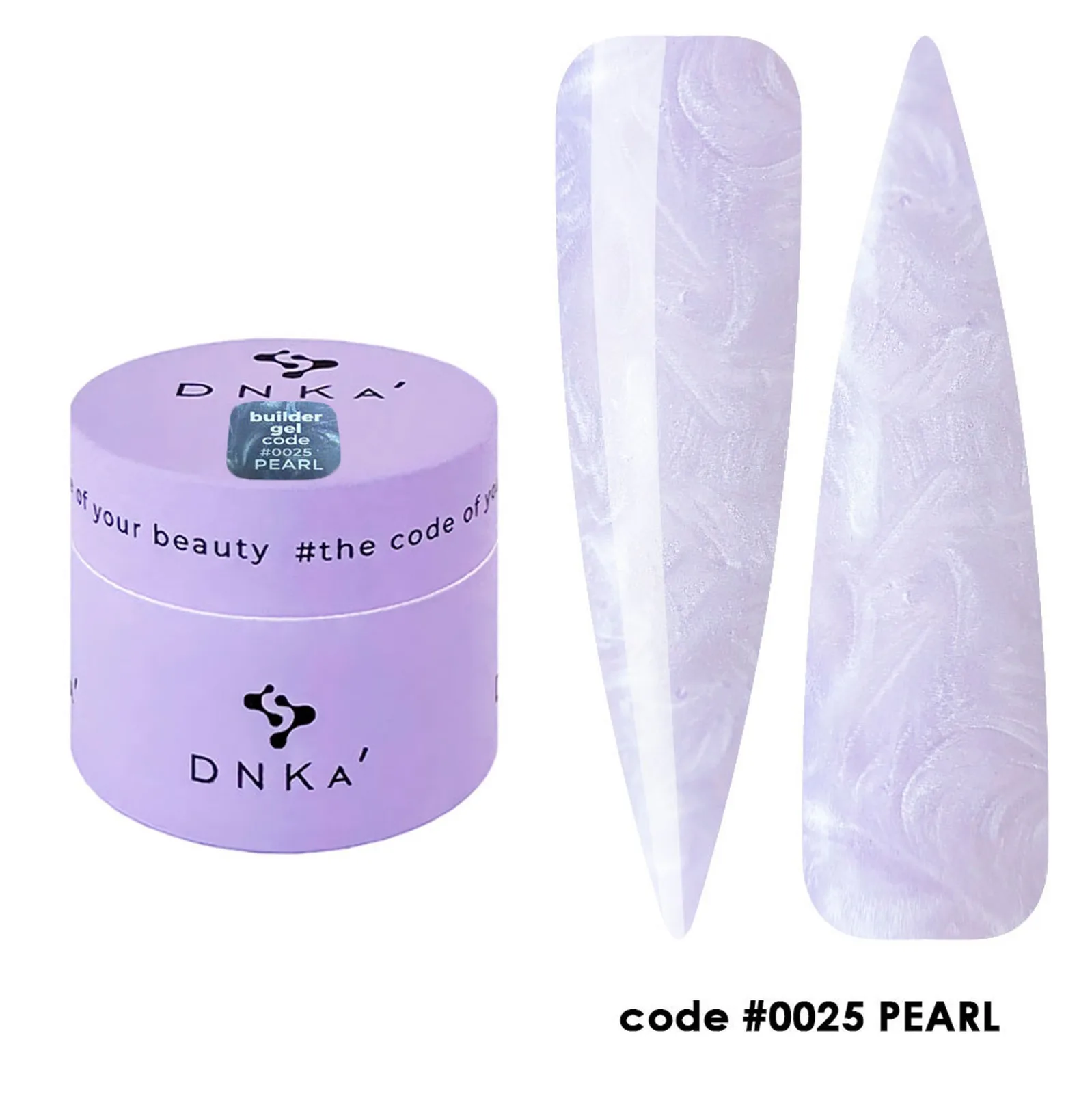 Гель DNKa Builder №25 Pearl, 15 ml