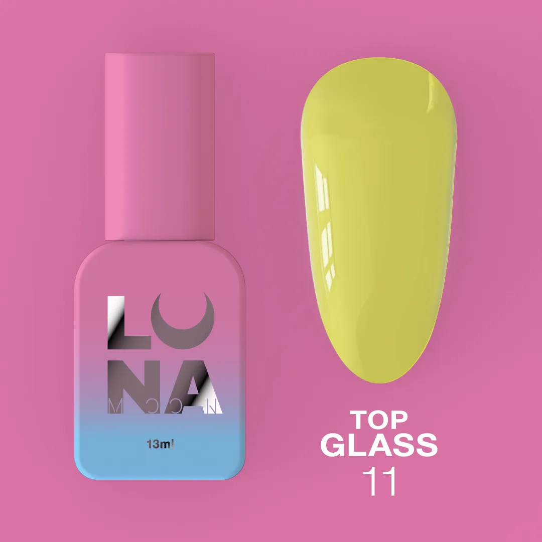 Топ для гель-лаку LUNA Glass №11, 13 мл