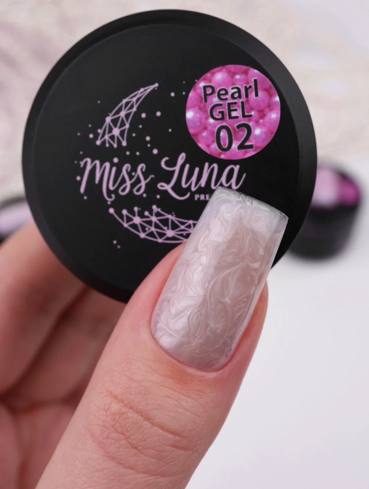 Pearl gel, Miss Luna Premium №02, 15 мл