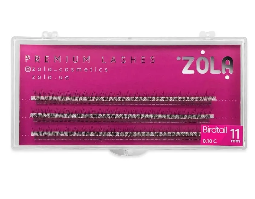 Вії-пучки ZOLA Birdtail (11mm)