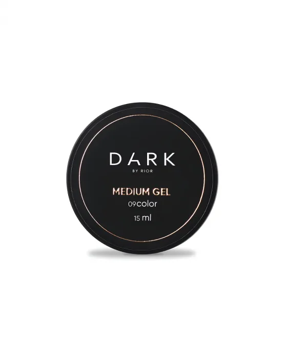 DARK Medium Gel №9, 15 мл, без пензлика