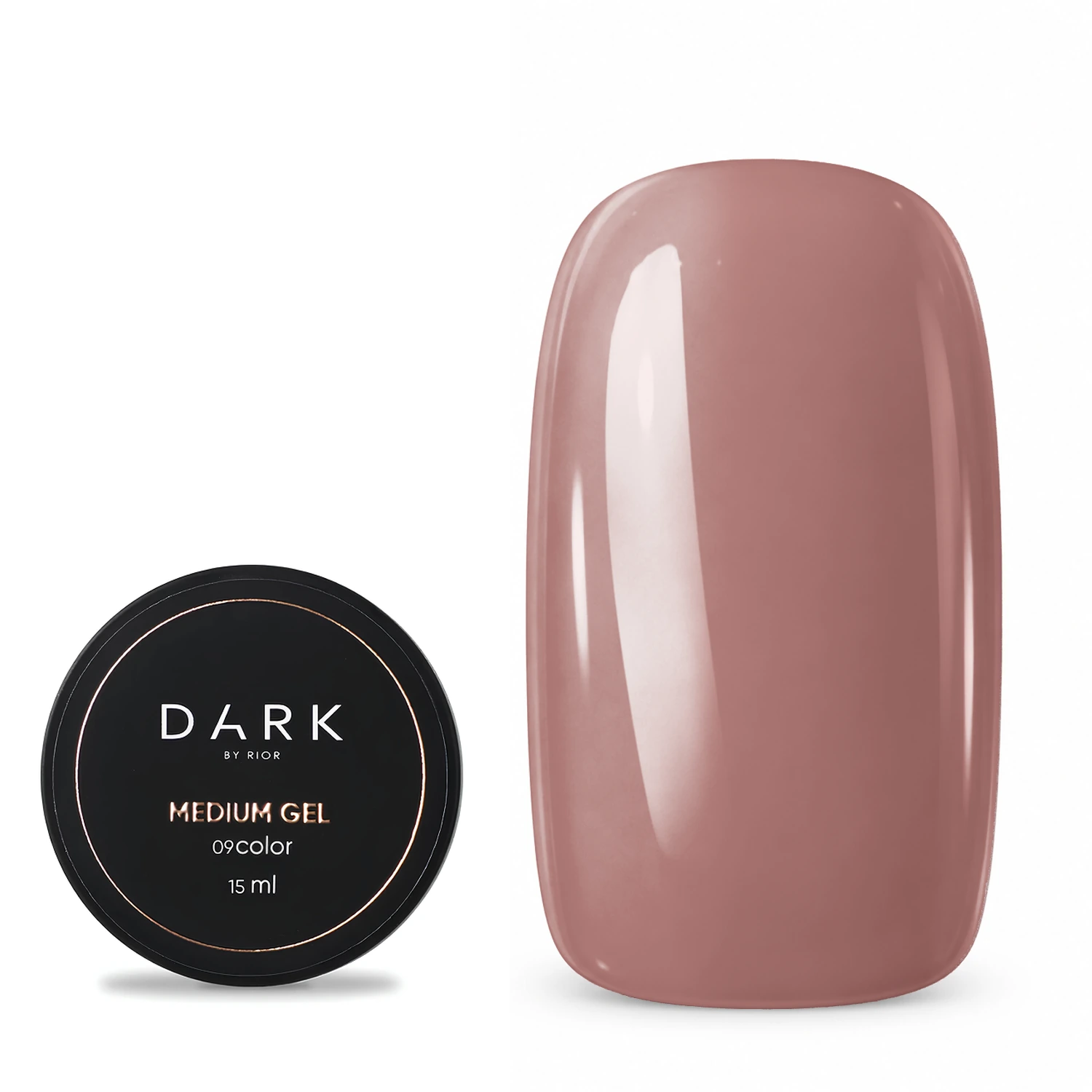 DARK Medium Gel №9, 15 мл, без кисти