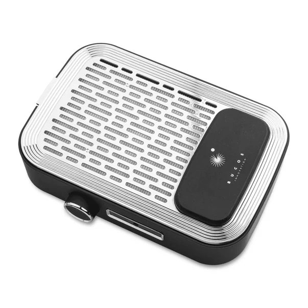 Вытяжка для маникюра BUCOS CYCLONE V3-B на 100W с НЕРА фильтром, с аккумулятором, черная