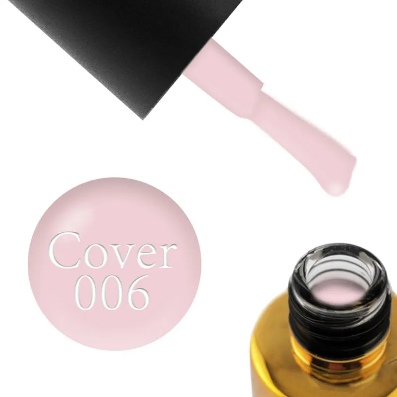 База камуфлирующая для гель-лака F.O.X Cover Rubber Base №006, 12 мл