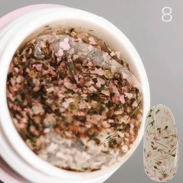 Гель SAGA Professional Flower Gel 8, 5 мл