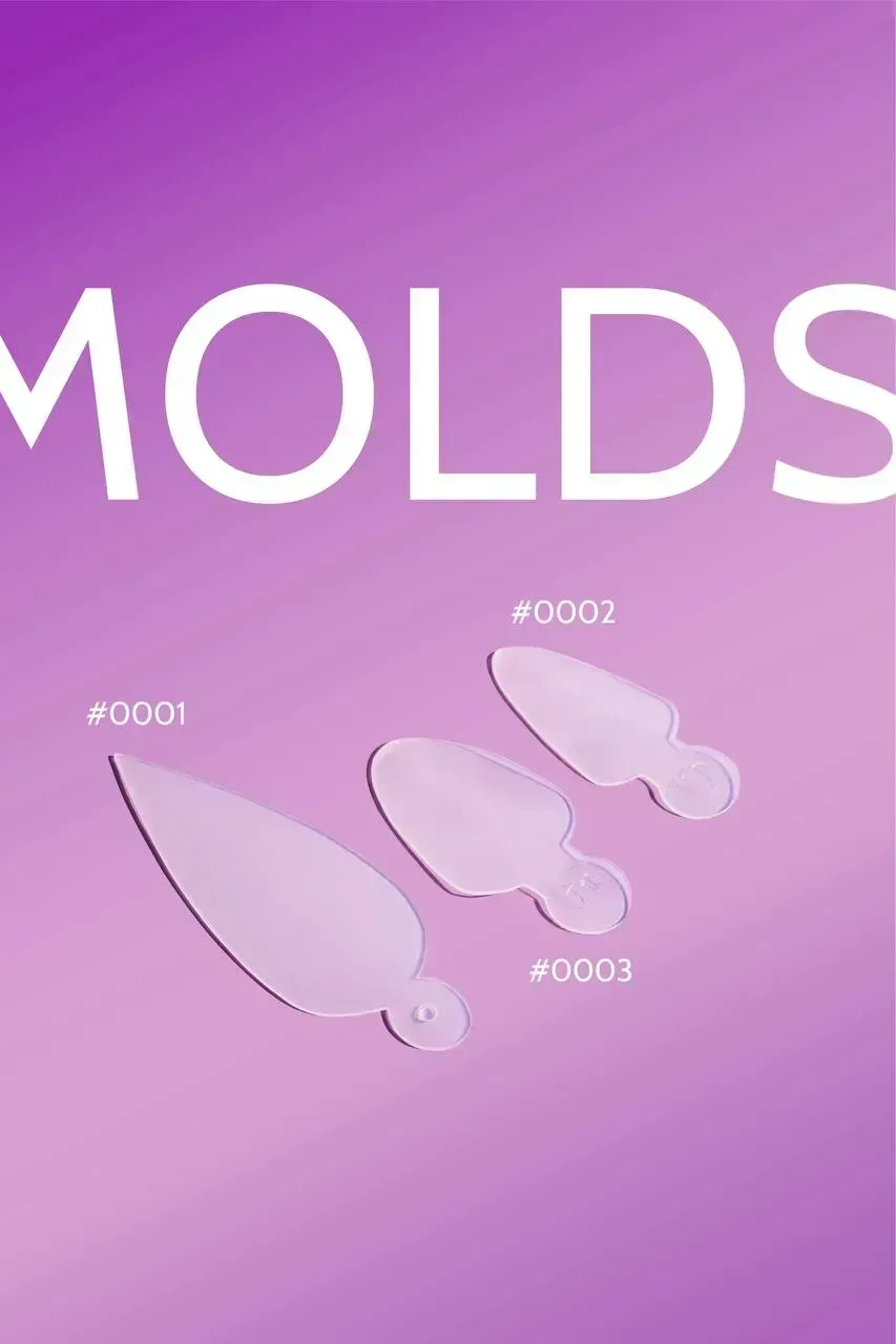 DNKa молды для ногтей Professional Nail Molds №0003, 36 шт