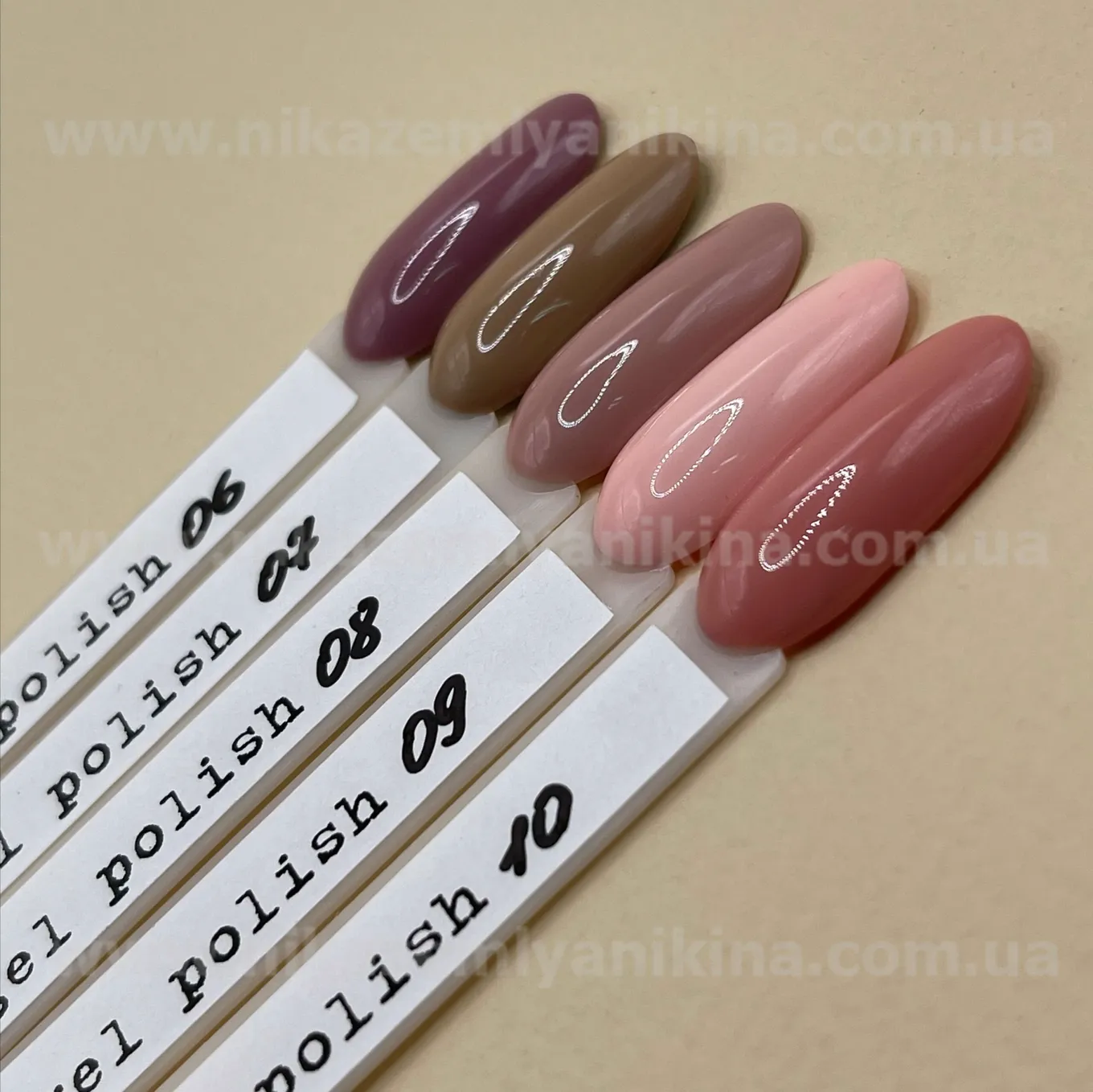 Гель-лак Nika Zemlyanikina the gel polish №010, 6 мл