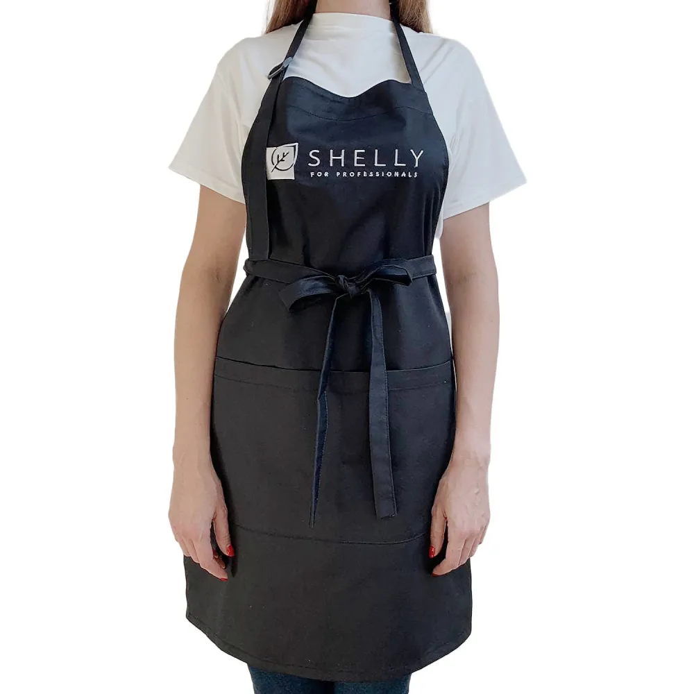 Фірмовий фартух Shelly, чорний