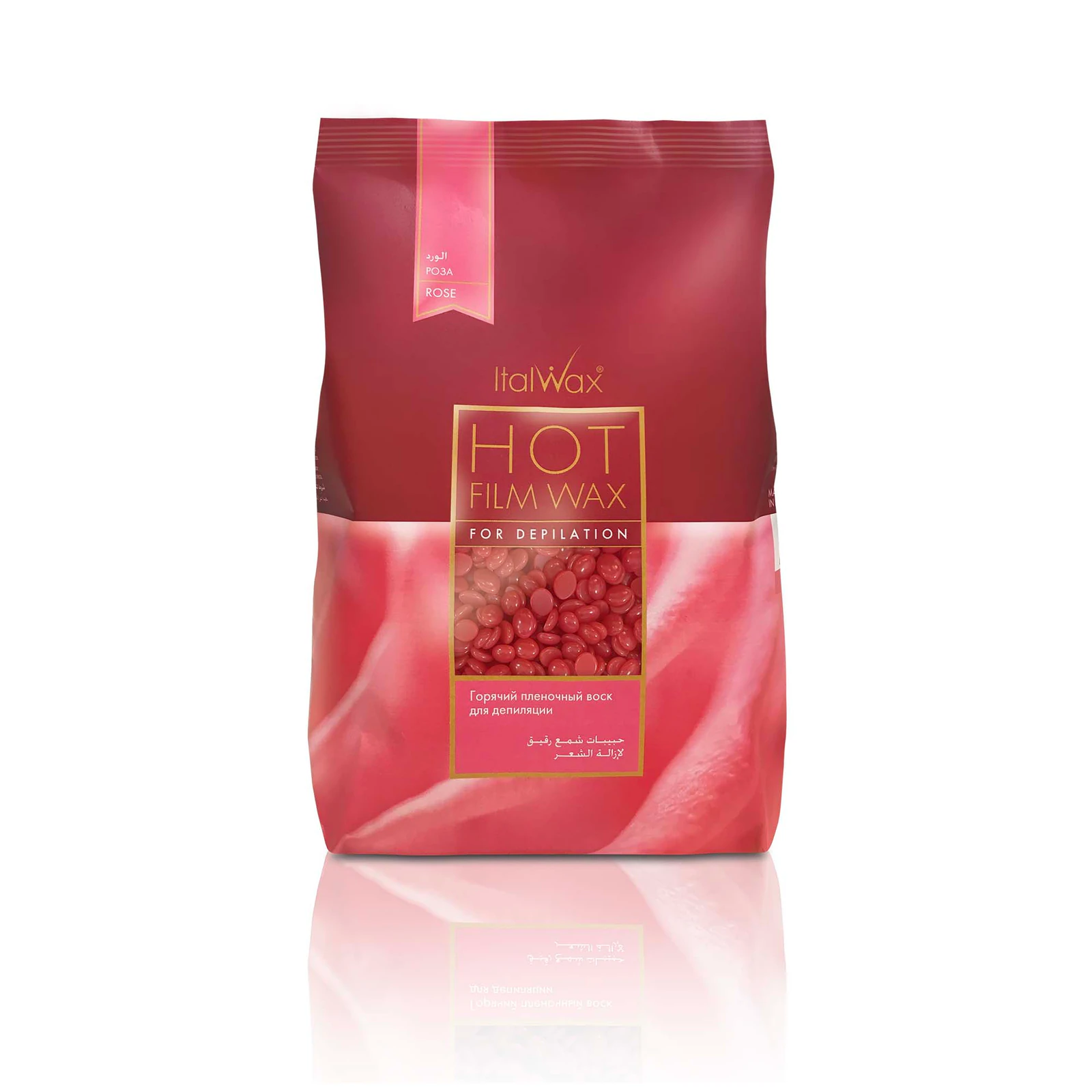 Гарячий віск у гранулах ItalWax "Роза" 1 кг