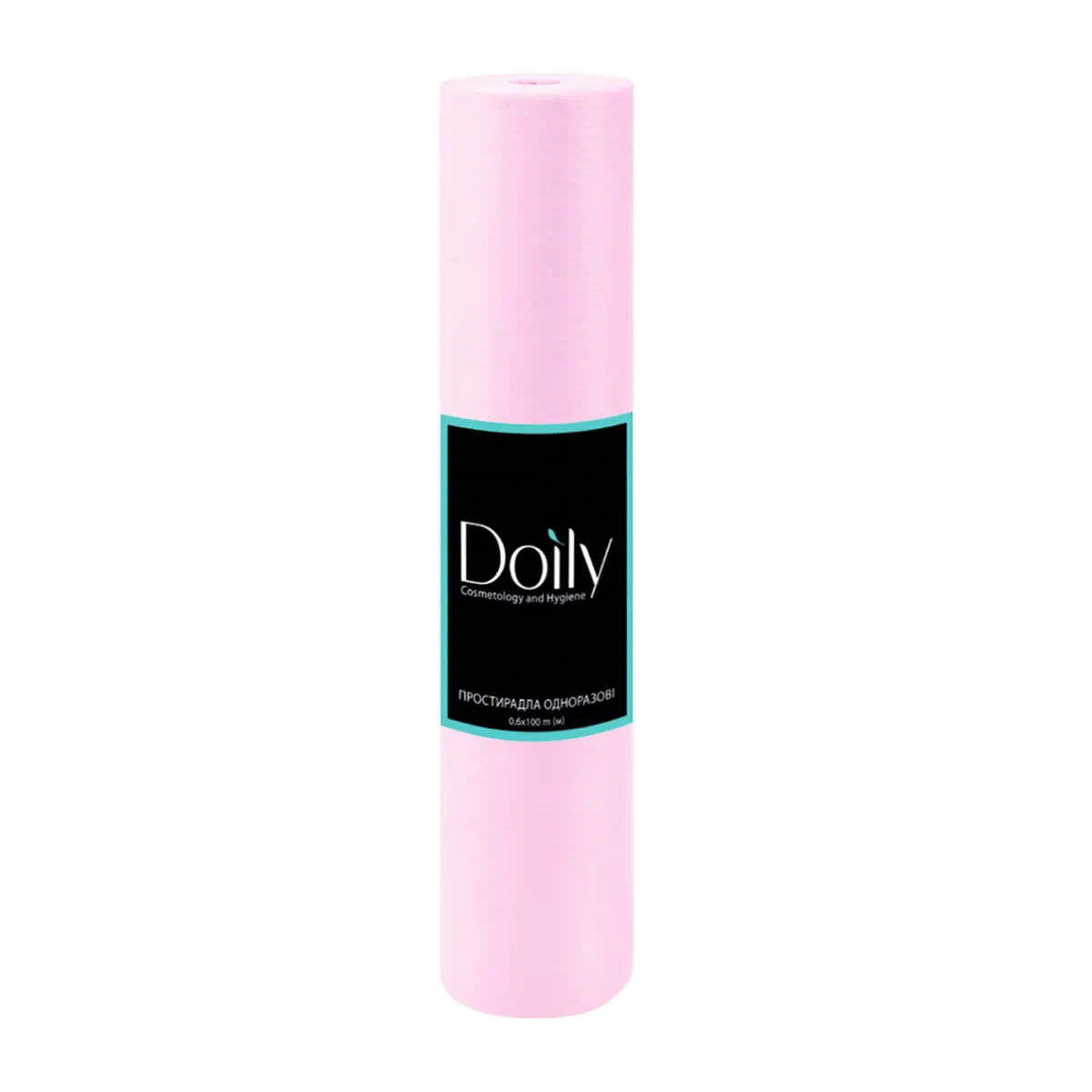 Простыня одноразовая Doily Розовая 20 г/м2,шир. 0,6\100  м