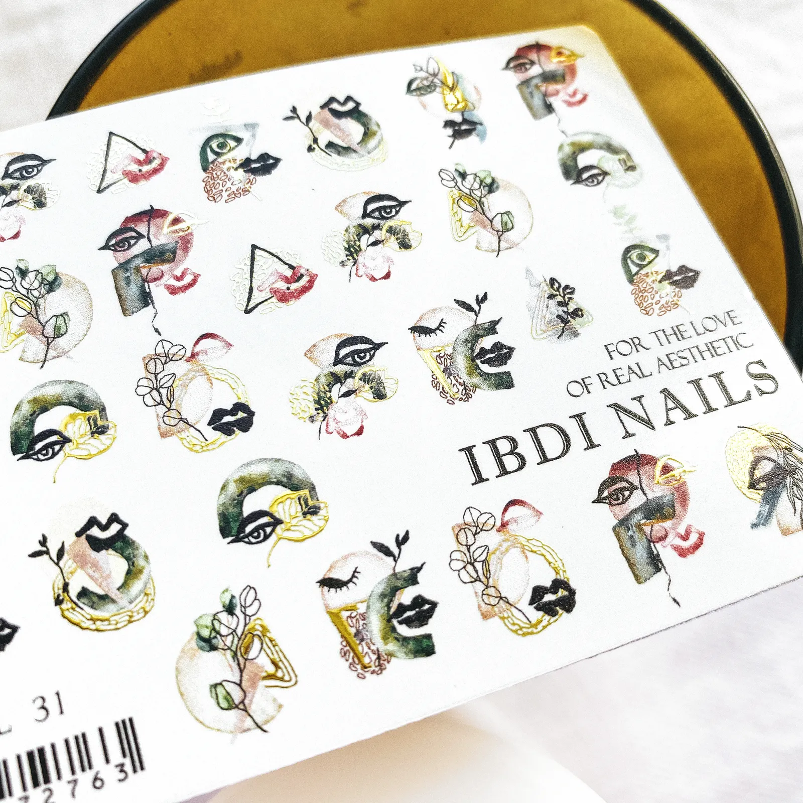 Слайдер-дизайн фольгированный IBDI NAILS AIR FOIL 31