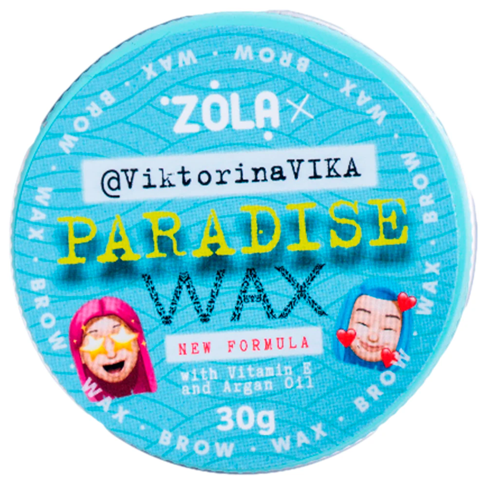 Віск для брів ZOLA Paradise Wax, 30 гр