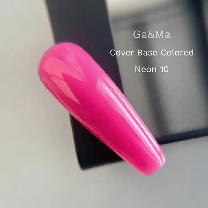 База цветная GÉMELY ex GA&MA Colored base Neon №10, 15 мл