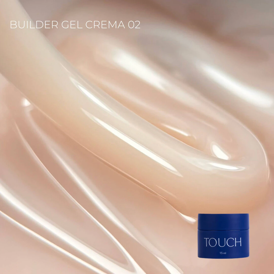 Touch Builder gel Crema 15 мл, 02