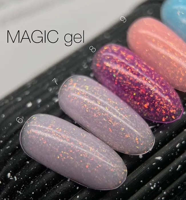 Гель SAGA Professional Builder Gel Magic 6, 15 мл